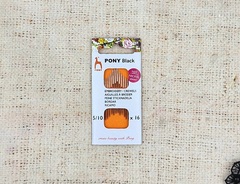 Иглы ручные для вышивания и шитья белое ушко "PONY" 04844 №5-10, 16 игл