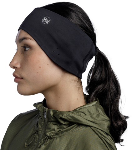 Картинка повязка Buff Headband Windproof Grey Logo - 2