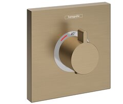 Hansgrohe ShowerSelect Highfow 15760140 Термостат для душа шлифованная бронза фото