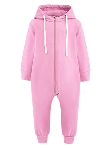 Легкий комбинезон на молнии "Пудра"