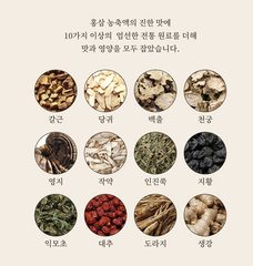 Korean red ginseng extract balance time