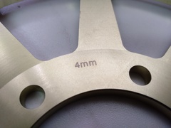 Диск тормозной передний лепестковый на DUCATI, YAMAHA, MOTO GUZZI, CAGIVA