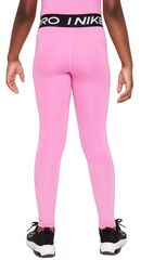 Детские теннисные штаны Nike Pro G Tight - playful pink/black/white