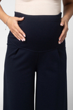 Брюки для беременных 14633 тёмно-синий