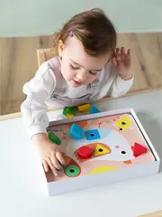 Деревянная мозаика для малышей 