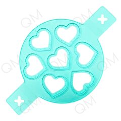 Форма для оладий и яичницы 3722,5 см "Ози. Сердца", цвет МИКС