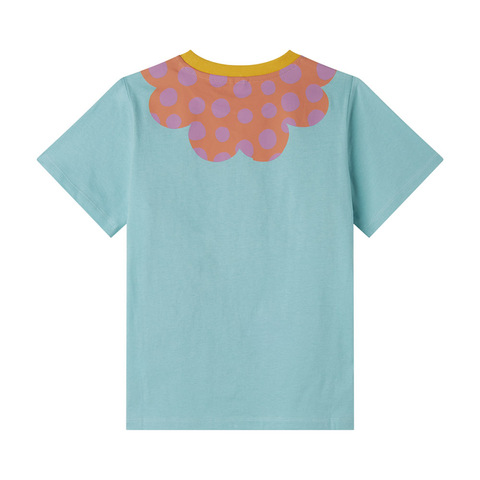 Футболка Stella McCartney Kids Flower Blue