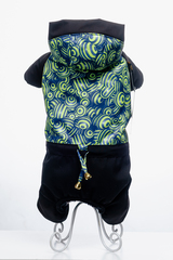 Royal Dog зимний костюм Шарики зеленые S