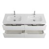 BelBagno BB-8099-120-2 Керамическая раковина с двумя чашами BB-8099-120-2, 1210x460x170