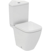 Ideal Standard T459601 Ideal Standard i.life S Напольный безободковый унитаз для монтажа с бачком, горизонтальный выпуск, технология RimLS+, с крепежом TT0257919