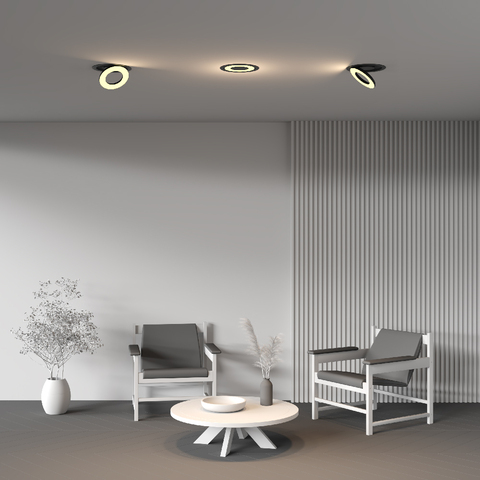 Встраиваемый светодиодный светильник Maytoni Vector DL102-12W2.7K-B