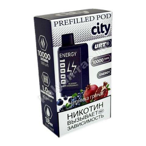Картридж City Energy - Черника Гранат 10000 затяжек