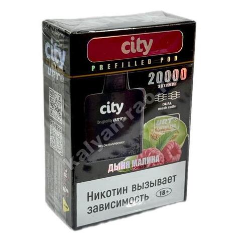 Картридж City Energy Pro URT - Дыня Малина 12000 затяжек