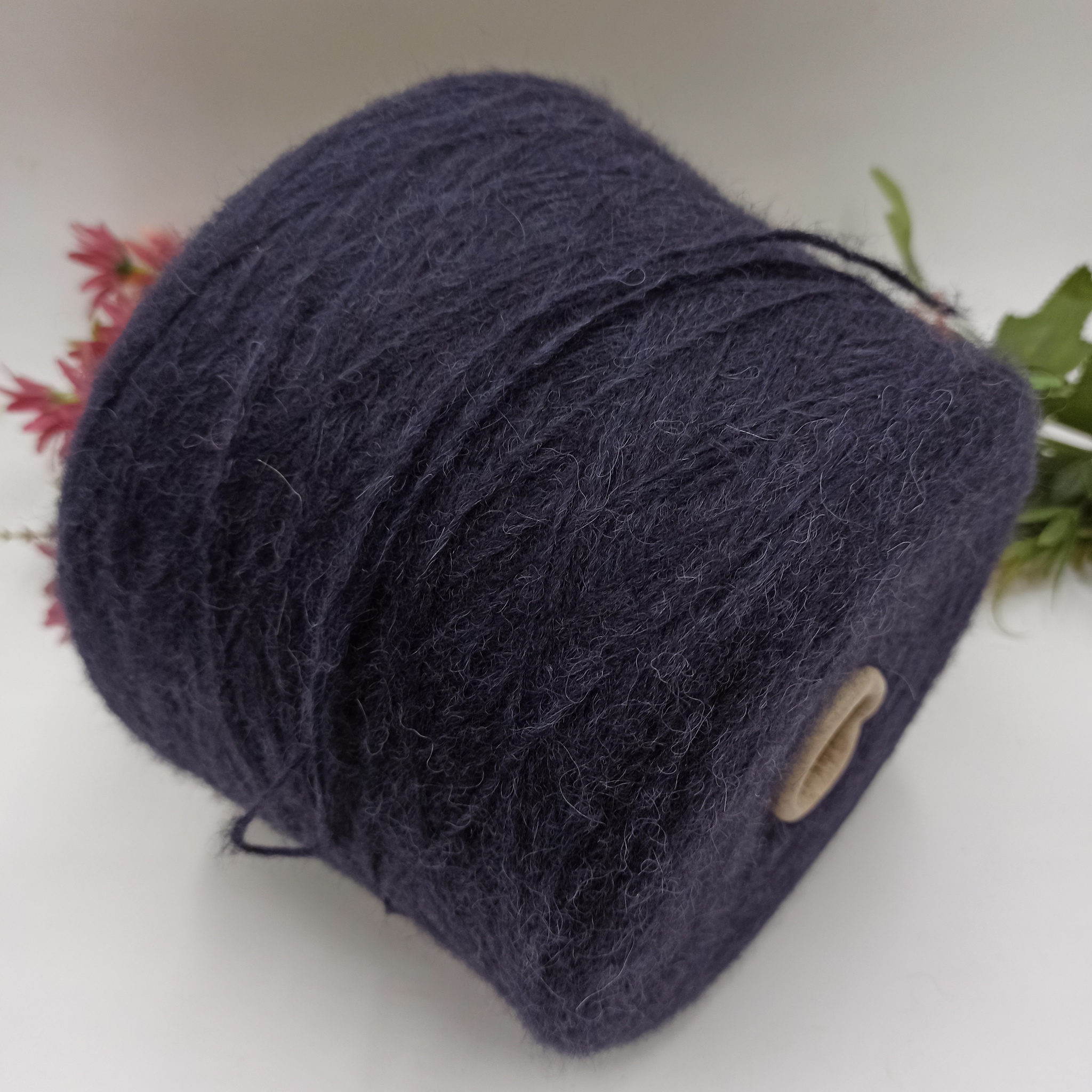 Brioche Pecci Filati 400 м/100гр Темно синий меланж 410