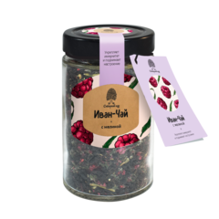 Иван - чай   с малиной / стекло / 60 г / Сибирский кедр