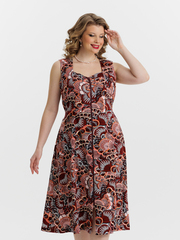 4538В Сарафан на молнии