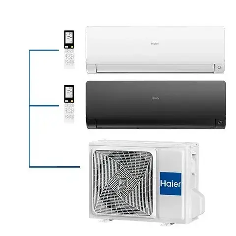 Мульти сплит-система Haier AS25S2SF3FA-W + AS50S2SF2FA-B / 2U50S2SM1FA-3 на 2 комнаты 25+50 м2