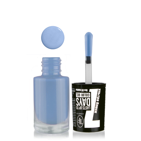 TF Лак для ногтей COLOR GEL  тон 234  Sky blue/Небесно-голубой  8мл