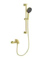 Aquatek AQ1748BG AQ1748BG ЛУГАНО смеситель для ванны с душевым гарнитуром, шлиф. золото фото