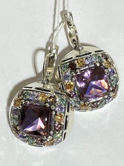 Милан ( серьги из серебра)