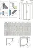 Radaway 387142-01-01 Idea PDD стенки 100L*100R  хром