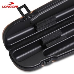 Кейс Longoni Soyuz ABS 1x2 черный