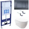 Aquatek SET Aquatek ПОЛАРИС-033 4в1 SET Aquatek ПОЛАРИС (рама Aquatek Standard INS-0000012+унитаз ПОЛАРИС AQ0700-00 с тонким сиденьем soft-close+ крепеж KKI-0000002 +панель KDI-0000033)