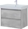 Aquanet 287875 Тумба Nova Lite 75 2 ящ. цв. дуб белый (287875)