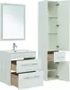 Aquanet 281158 Набор мебели Августа 60 (Flat) цв.белый глянец (281158)