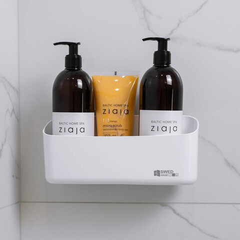 Корзина для мелочей, материал: пластик, белый