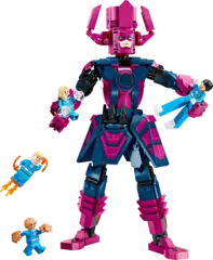 Конструктор LEGO Marvel 76316 Фантастическая четверка против Фигурка Галактуса-конструктора