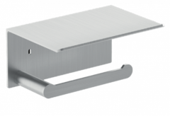 Держатель для туалетной бумаги с полочкой нерж. сталь VERONA 16876.B глянцевый