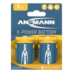 Батарейка X-POWER D ANSMANN 1.5V - 2шт