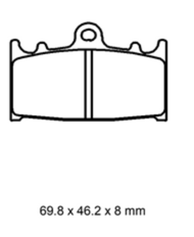 Колодки  G-brake   GM-03032S