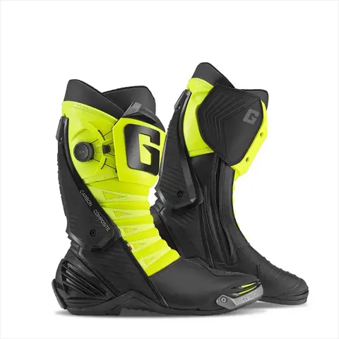 Мотоботы Gaerne GP1 LS Black/Fluo Yellow 45