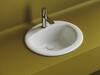 Ceramica Nova CN6080 Раковина встраиваемая сверху Sun, овальная, с отверстием перелива, 515x455x200, белый