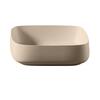 ArtCeram COL008 01 34 ArtCeram COGNAC Раковина настольная Quadro 55x35 см, цвет белый глянец, покрытие Saniglaze