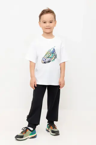 брюки  для мальчика  КР 400765/черный к528