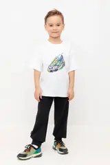 брюки  для мальчика  КР 400765/черный к528