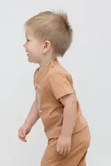 фуфайка  для мальчика  КР 302375/индийский загар к448
