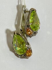 Медея (серьги из серебра)