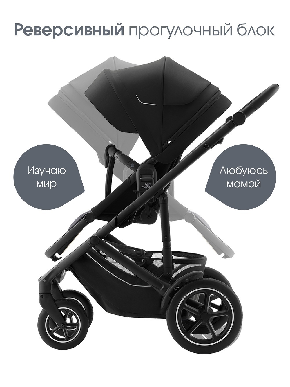 Комплект 3в1 коляска SMILE 5Z LUX|Warm Caramel + BABY-SAFE PRO Space Black