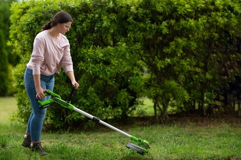 Триммер Greenworks G24LT301, 24v, 30 см, ø 1.6 мм с 1хАКБ 4А и ЗУ (аккумуляторный)