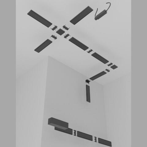 Шинопровод магнитный Favourite Unica 1002-TB-300 3м