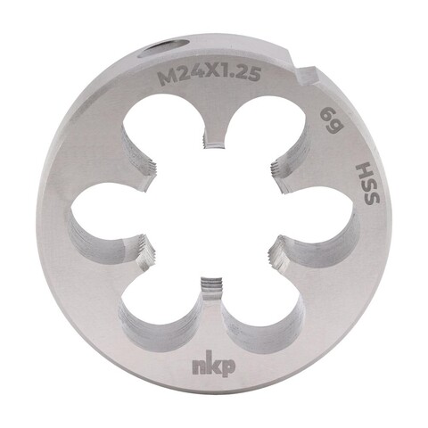 Плашка М24х1,25 DINEN22568 HSS 6g 55х16мм NKP 240246N