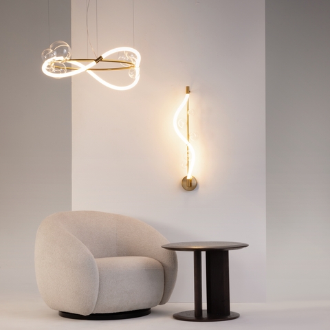 Подвесной светодиодный светильник Maytoni Oasis MOD289PL-L44BS3K