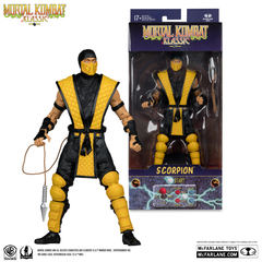 Фигурка Скорпион из игры Мортал Комбат Классик Mcfarlane