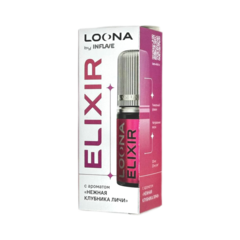 Inflave Loona Elixir Salt 30 мл - Нежная Клубника Личи (20 мг)