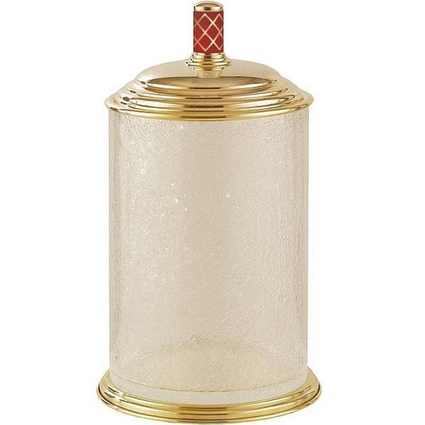 Boheme Murano 10914-R-G Ведро, цвет: золото, рубиновый