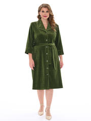 4006 Халат на пуговицах